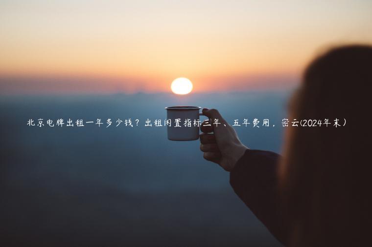 北京电牌出租一年多少钱？出租闲置指标三年、五年费用，密云(2024年末）